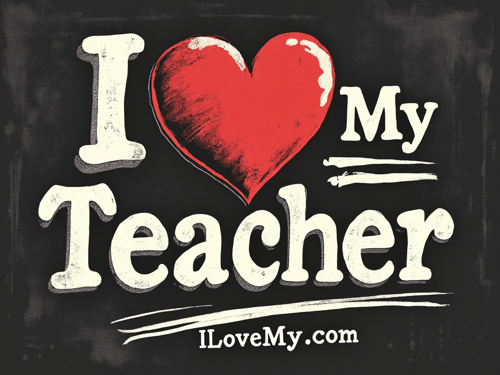 I Love My Teacher